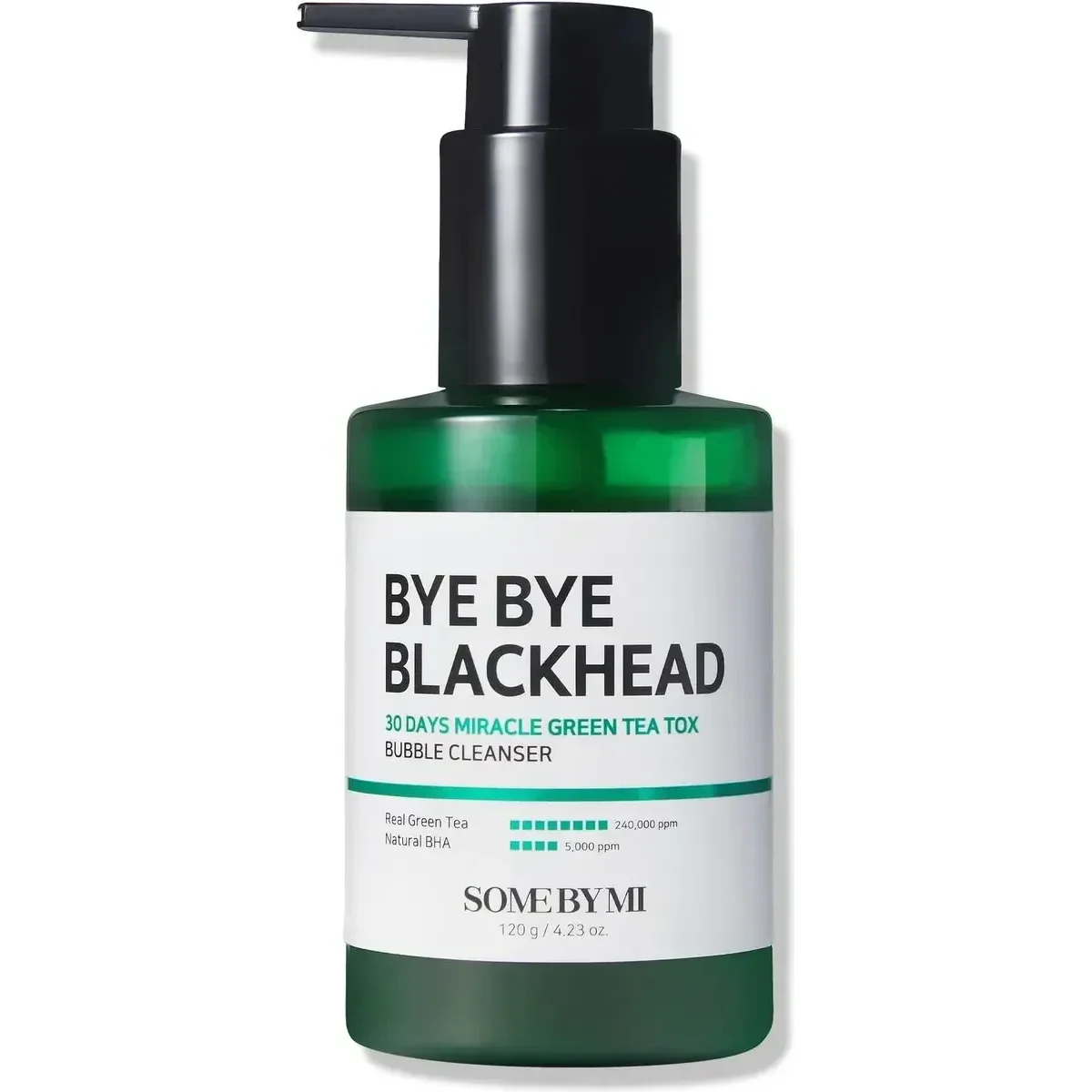 Some By Mi Bye Bye Blackhead Green Tea Tox Bubble Cleanser