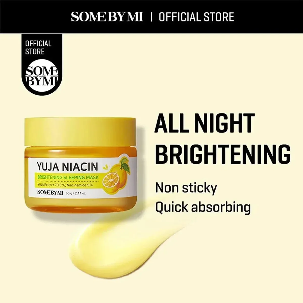 Some By Mi Yuja Niacin Brightening Sleeping Mask