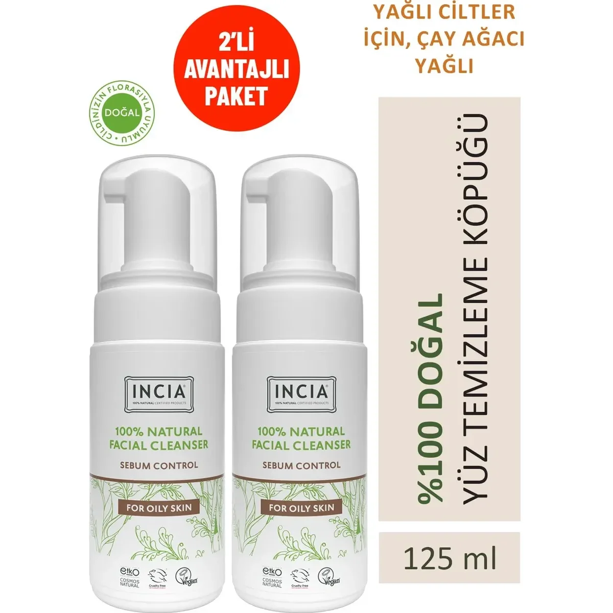 Incia Gentle Foaming Cleanser