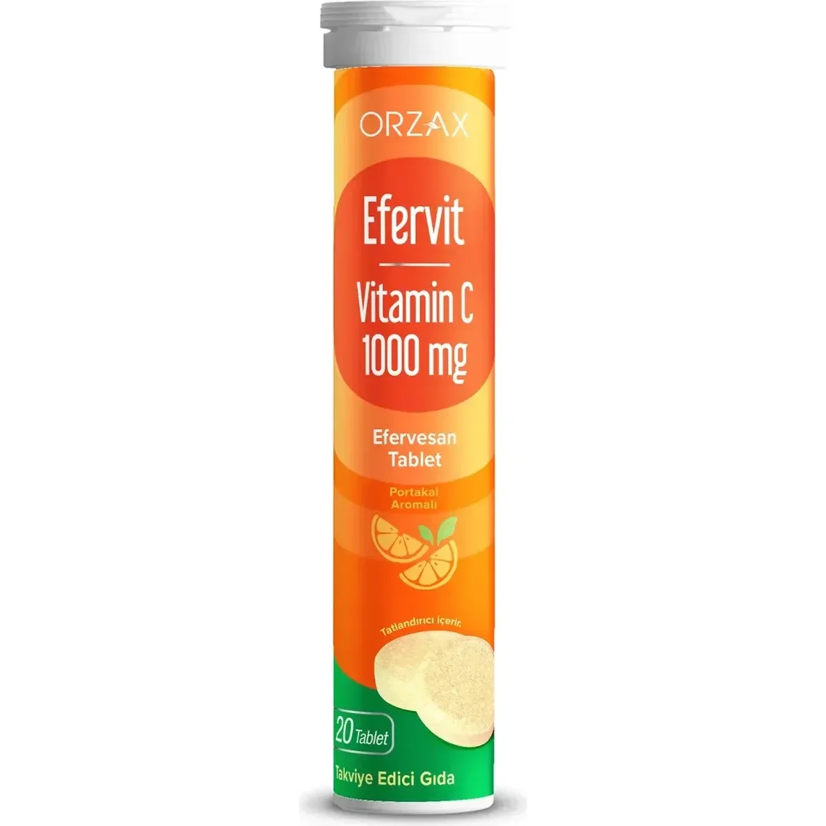 Efervit Vitamin C 1000 mg 20 Efervesan Tablet