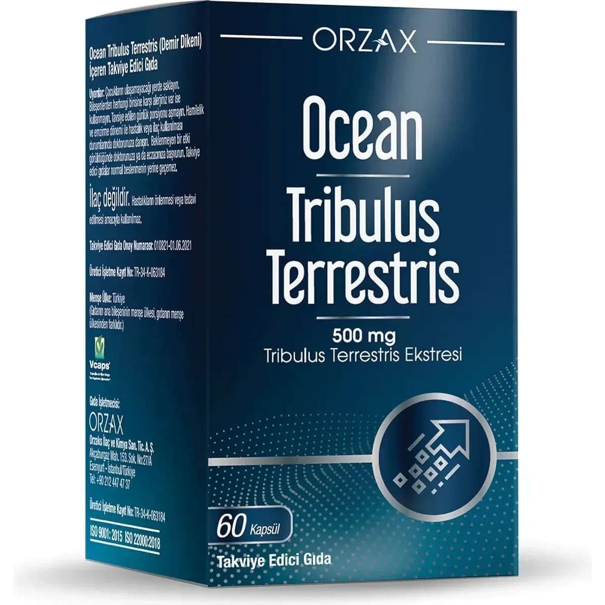 Ocean Tribulus Terrestris 60 Kapsül
