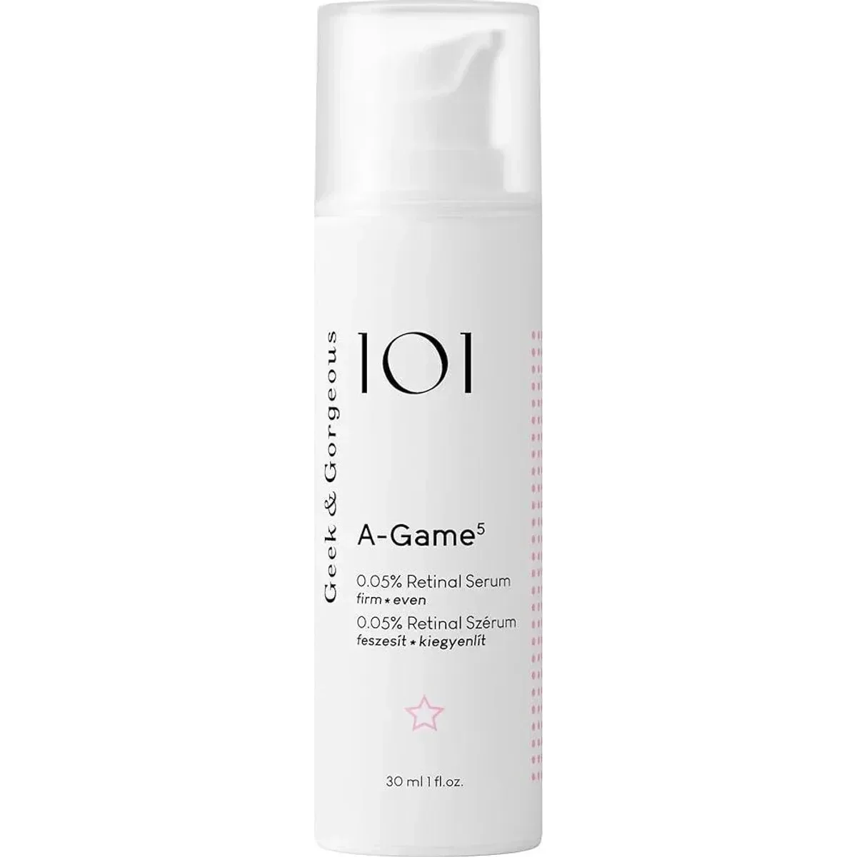 Geek & Gorgeous A-Game 5 0.05% Retinal Serum