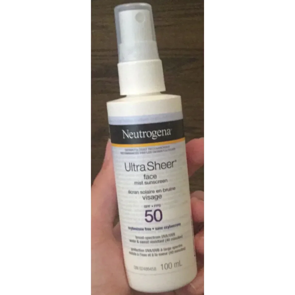 Neutrogena Ultra Sheer Face Mist SPF50