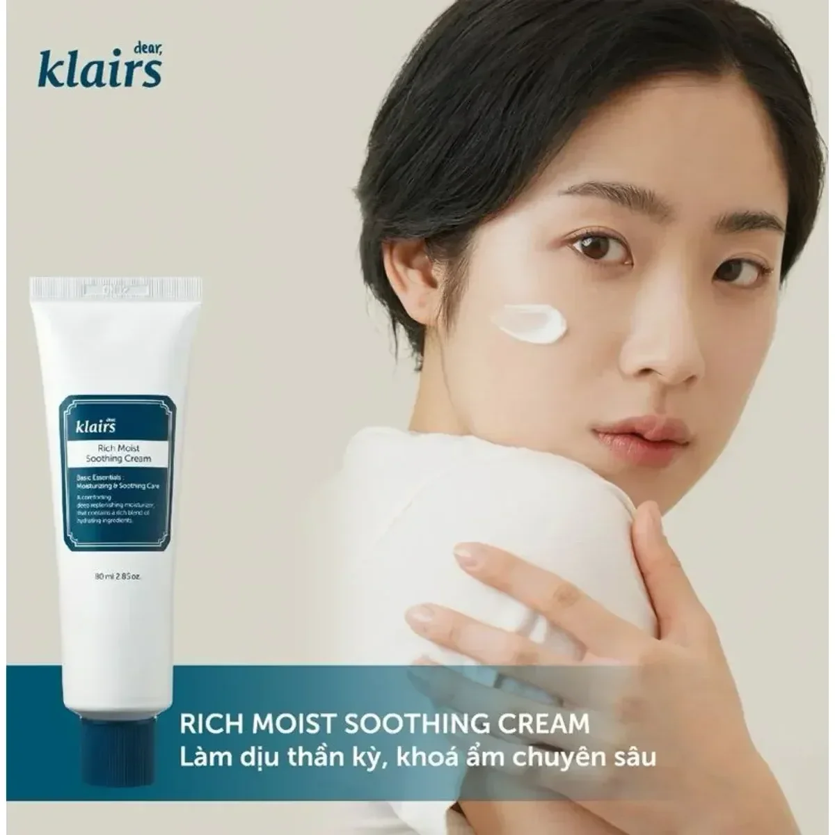 Klairs Rich Moist Soothing Cream