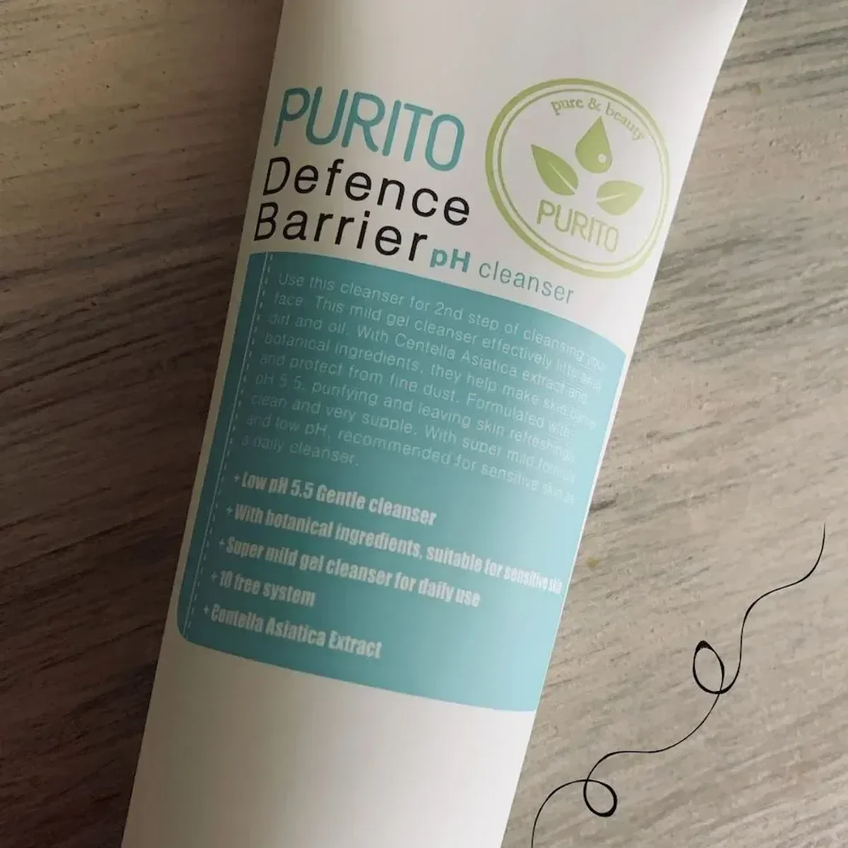 Purito Defence Barrier pH Cleanser