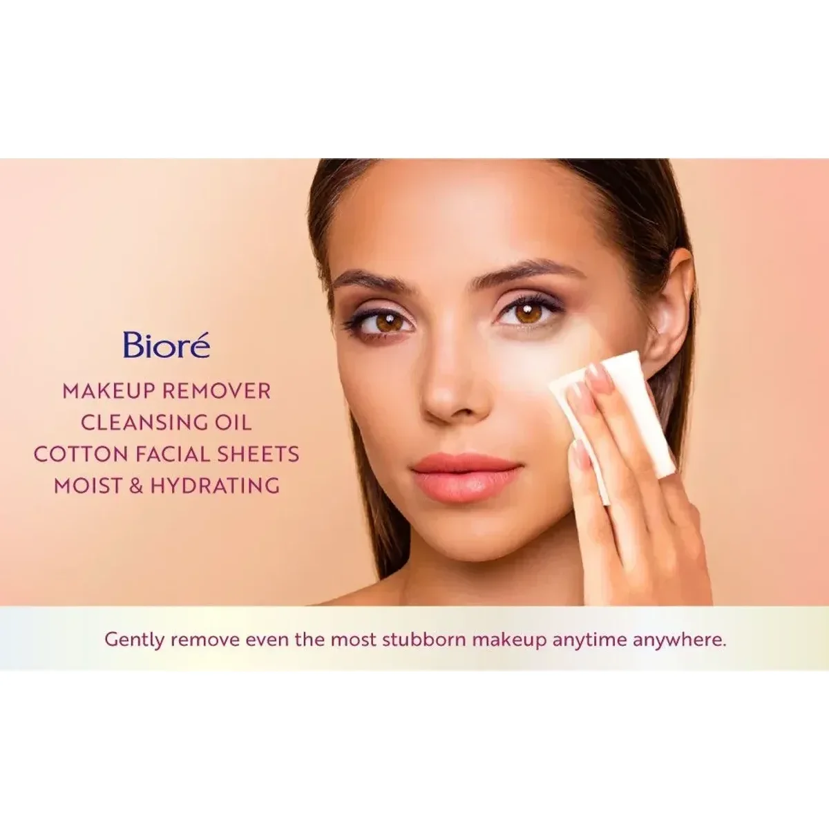 Biore Cleansing Oil Cotton Facial Sheets