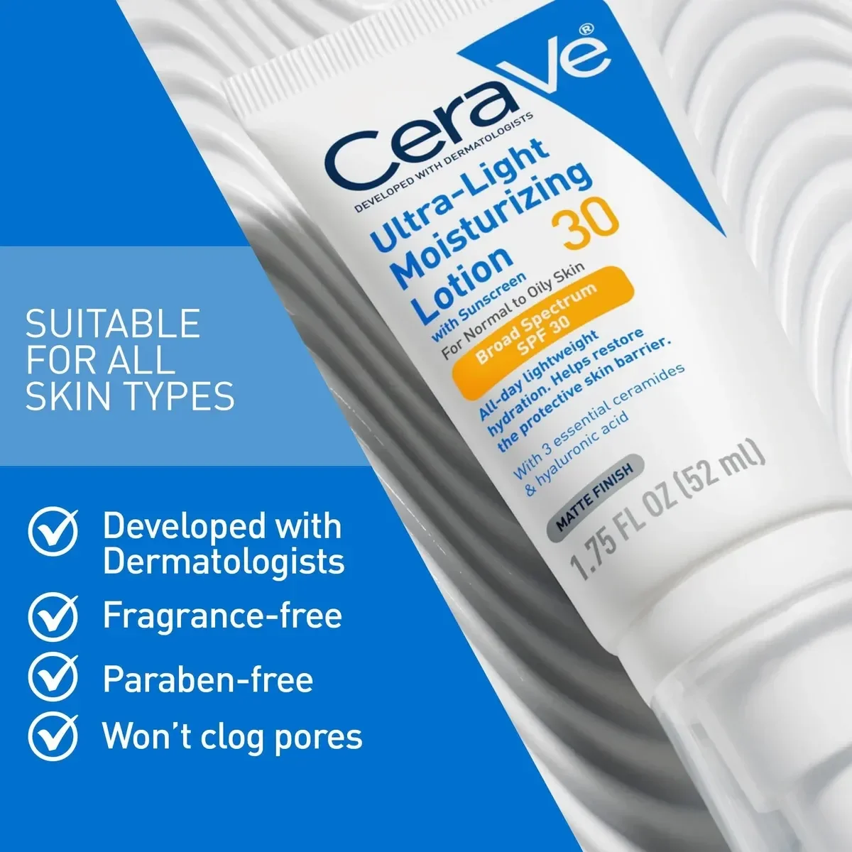 CeraVe Ultra-Light Moisturizing Lotion SPF30