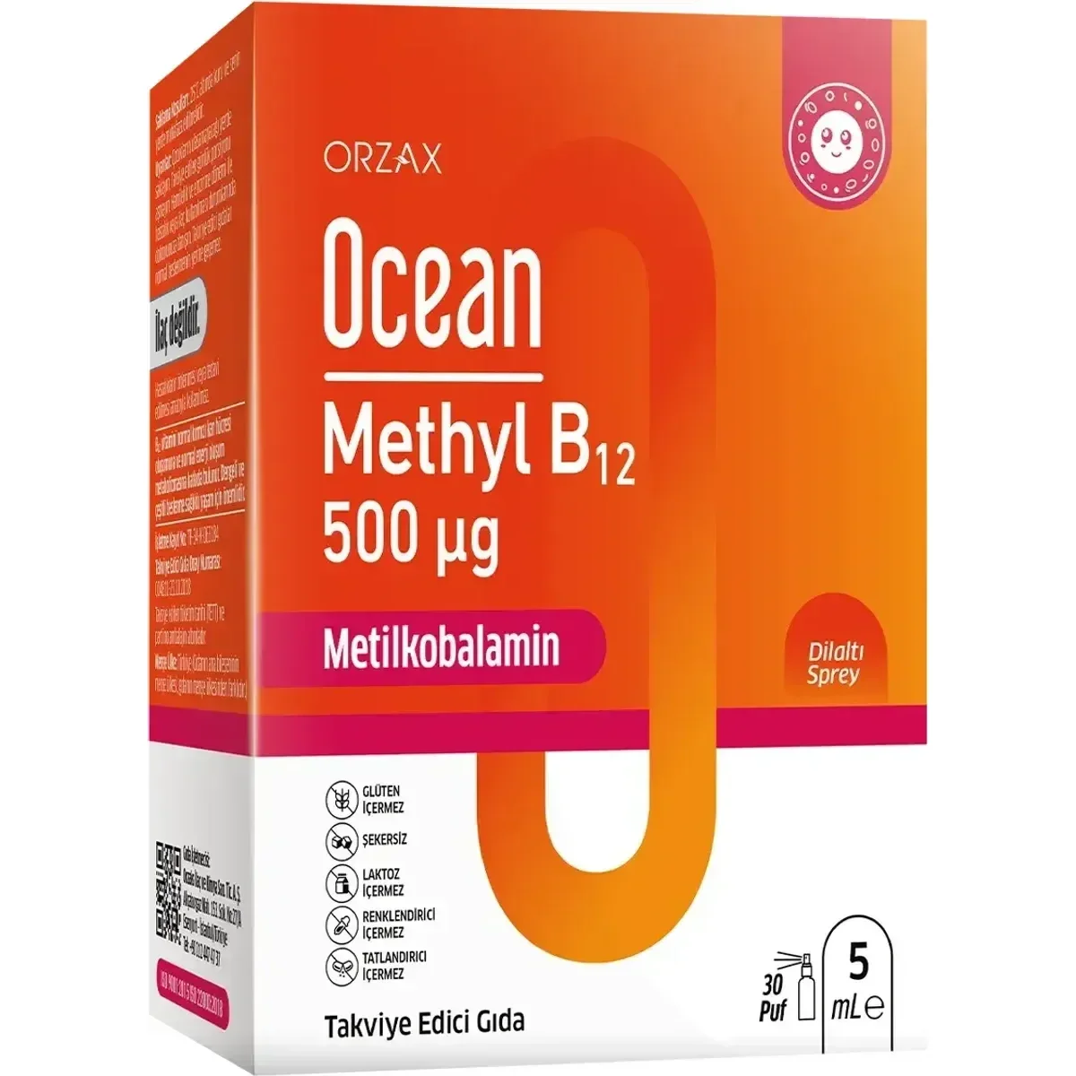 Ocean Methyl B12 500 µg Sprey