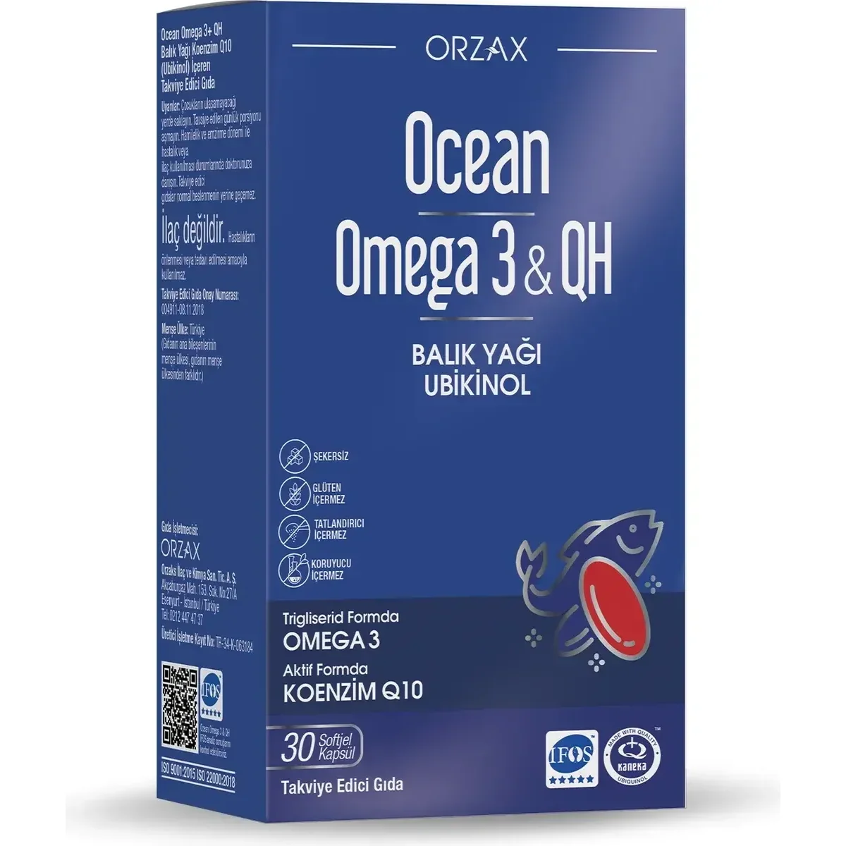 Ocean Omega 3 & QH 30 Softjel