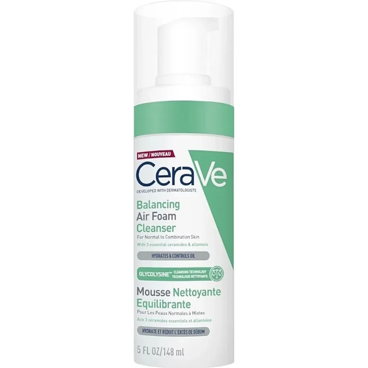 CeraVe Balancing Air Foam Facial Cleanser