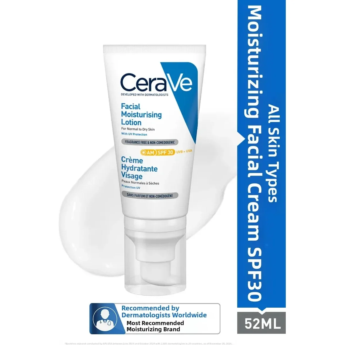 CeraVe AM Facial Moisturizing Lotion SPF 30