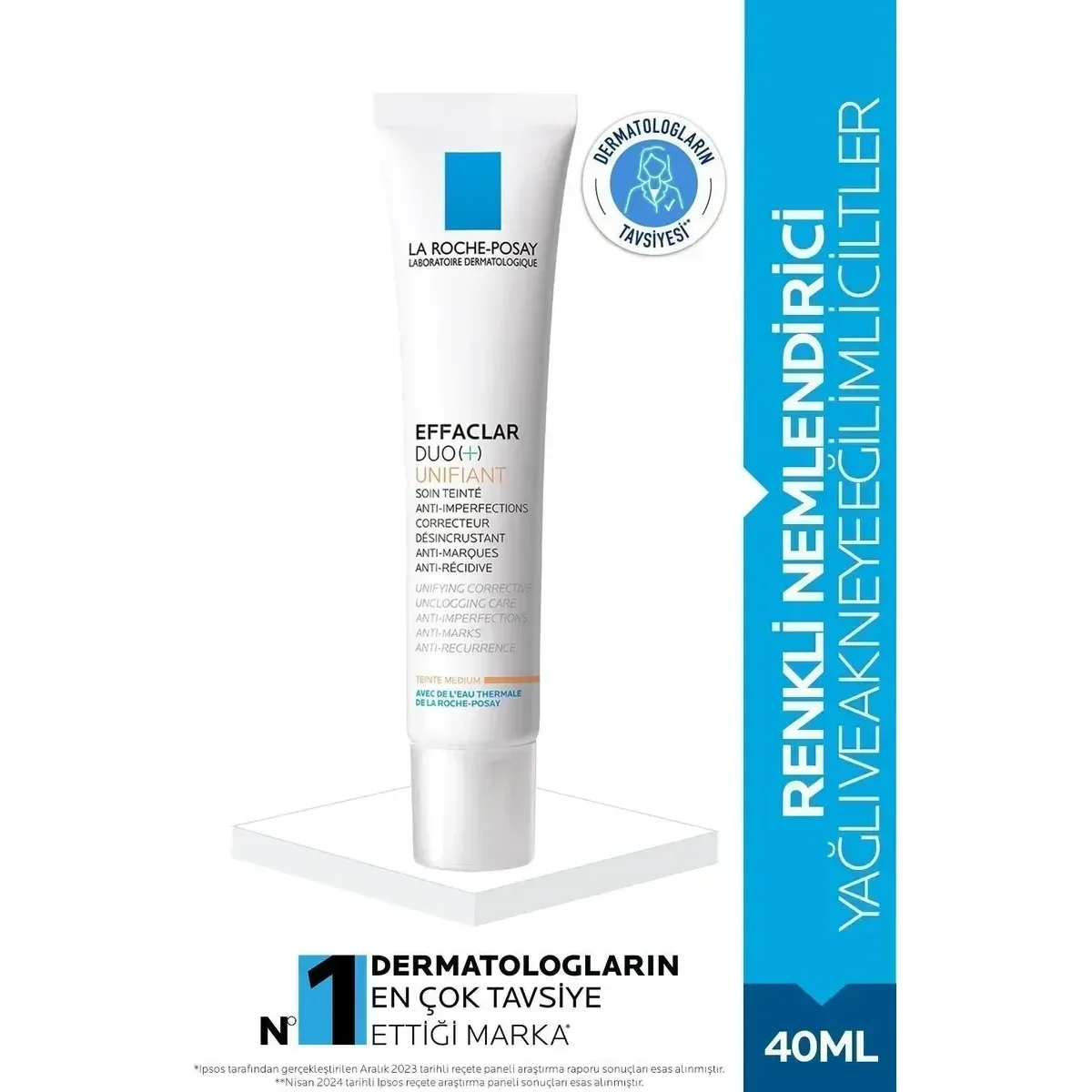 Effaclar Duo (+) Unifiant Teinte Medium